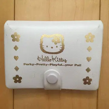 레어 희귀 헤이세이 레트로 헬로키티 카드 케이스 화이트 산리오