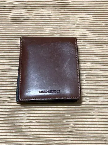 이단 접이식 지갑 브라운 ~세일 중