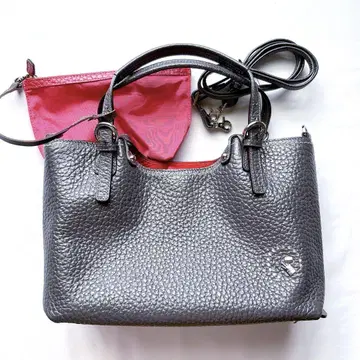 [새상품급] PELLE BORSA 페레볼사 안미카 콜라보 2way 토트백