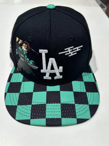 귀멸의 칼날 LA Dodgers 야구 모자