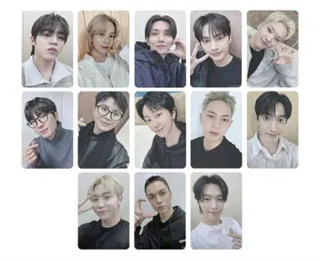 SEVENTEEN 10주년 스탬프 랠리 트레이딩 카드 세트