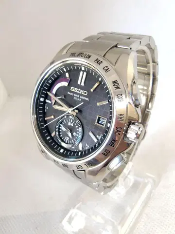 [ 전파 솔라, 새상품급 ] 세이코 브라이츠 블랙 8B54-0AA0