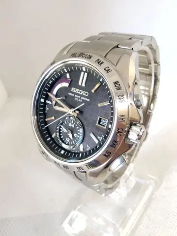 [ 전파 솔라, 새상품급 ] 세이코 브라이츠 블랙 8B54-0AA0