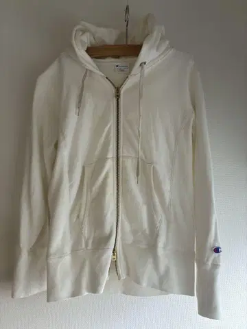 Champion Reverse Weave 후드티 S 화이트