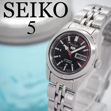 424 SEIKO 시계 여성용 박스 포함 세이코 파이브 자동 와인딩 레어