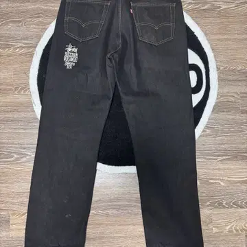 Levi’s STUSSY CRISPY RINSE 568 JEAN Stussy x Levi's Crispy Rinse 568 Jean Black/Brown Men's