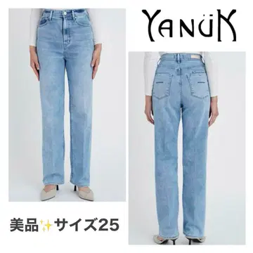 미사용급 YANUK LEA Really Light 보이즈 스트레이트 25