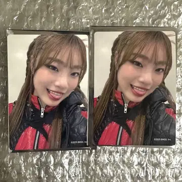 HANA 데뷔 전 이벤트 트레이딩 카드 MAHINA 2장 세트