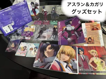 건담 SEED 아스란 카가리 굿즈 세트