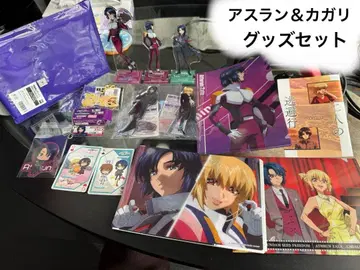 건담 SEED 아스란 카가리 굿즈 세트