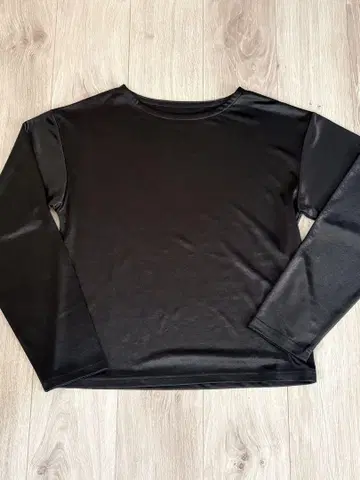Ubyspick&span 긴팔 티셔츠 블랙