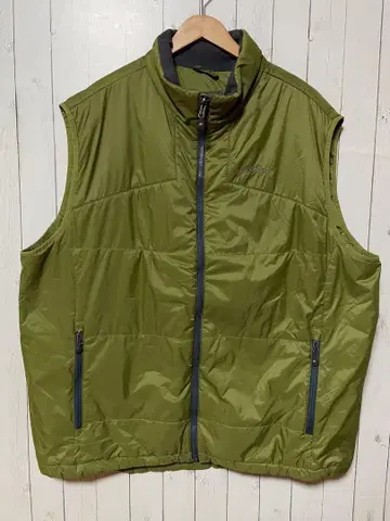 Eddie Bauer 올리브 그린 다운 베스트 XXL