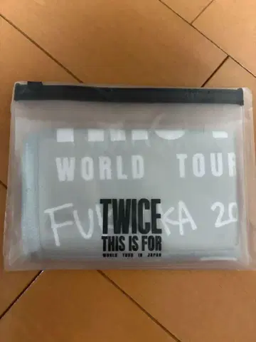 TWICE WORLD TOUR 업그레이드 혜택 쿨 타월
