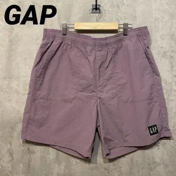 GAP 하프 팬츠 빅 사이즈 빅 택 올드 디자인 퍼플