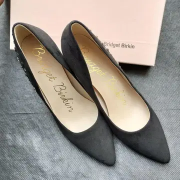 미사용 새상품 Bridget Birkin 펌프스 비쥬 블랙