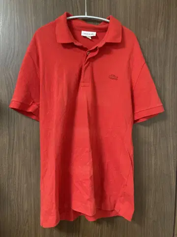 LACOSTE 레귤러핏 피케 셔츠 US