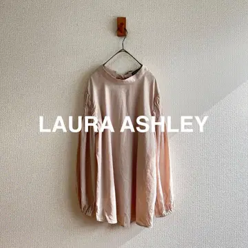 LAURA ASHLEY 백리본 긴팔 블라우스 K49