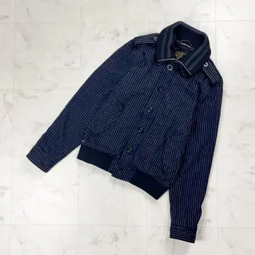 스코치&소다 G-1 스트라이프 블루종 블랙 사이즈 L*HD1059