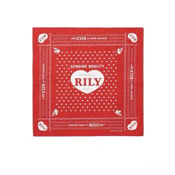 RILY 이마이치 류지 반다나 빨간색