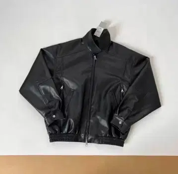 BEAMS 블랙 가죽 자켓 L 사이즈