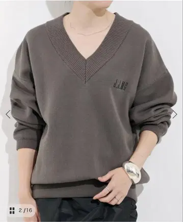 J.J.MERCER/제이제이머서 V NECK KNIT 라빠르망