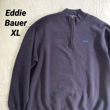 에디바우어 Eddie Bauer 하프 지퍼 맨투맨 빅 사이즈