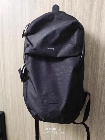 bellroy 블랙 럭색/백팩 18L