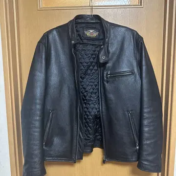 할리데이비슨 블랙 가죽 자켓 M