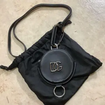 [ 미사용 레어품 ] D&G 숄더 코인 케이스 가죽