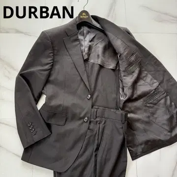 새상품급 DURBAN 더반 수트 셋업 레나운 블랙 블랙