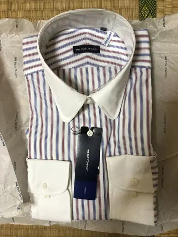 THE SHIRT COMPANY 스트라이프 드레스 셔츠