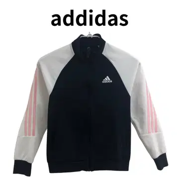 adidas 집업 자켓 네이비 화이트 핑크 스포츠