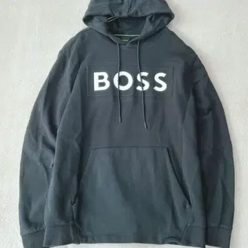 휴고보스 현행 택 후드티 트레이닝복 맨투맨 블랙 오타니 쇼헤이 L