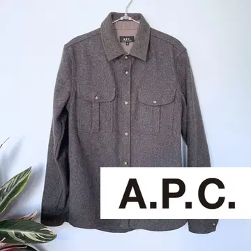 A.P.C 아페쎄 CPO 셔츠 이탈리아 원단/울 자켓 그레이