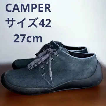 CAMPER 42 다크 그레이 스웨이드 캐주얼 슈즈
