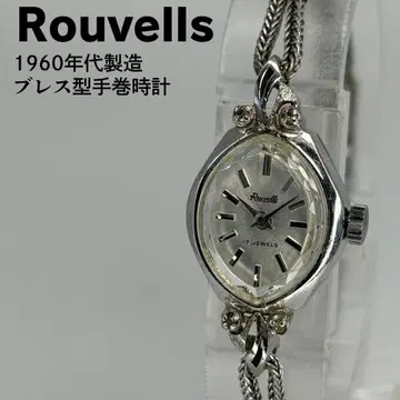 데드스탁 Rouvells 블레스형 수동 와인딩 손목시계 1960년대 제조