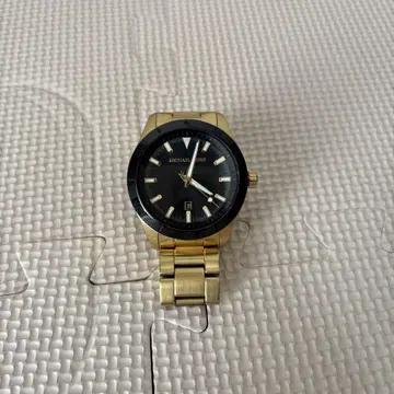 MICHAEL KORS 아날로그 시계 블랙/골드