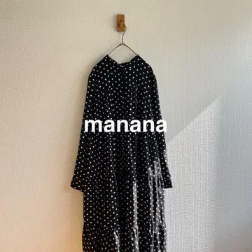 manana suerte 도트 원피스 K46