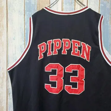 1117 미첼앤네스 불스 탱크탑 피펜 총 자수