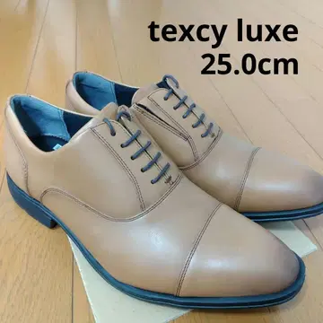 [ 미사용 ] texcy luxe 테 럭스 브라운 25.0cm