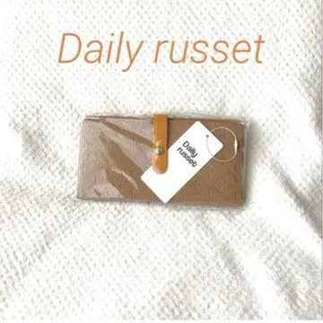 Daily russet [ 얇은 타입 ] 인조 가죽 엠보싱 바이컬러