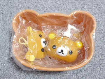 리락쿠마 욕실 세트 다이컷 트레이 디스펜서 욕실 스펀지