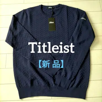 새상품 Titleist 타이틀리스트 골프 남성용 골프웨어 풀오버