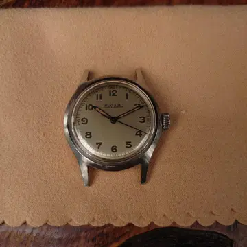 글리신 1940년대 수동 와인딩 시계 독일군용