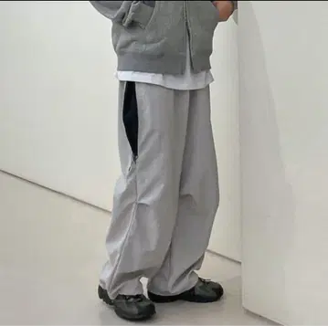 나일론 팬츠 그레이 SIMIO