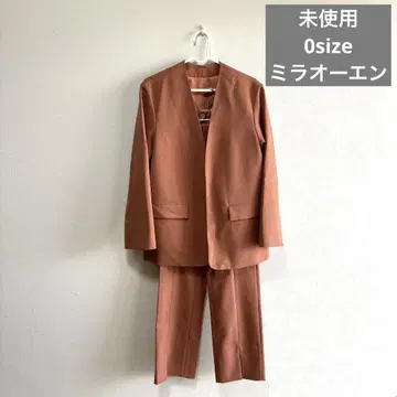 미라 오웬 노카라 자켓 팬츠 Osize