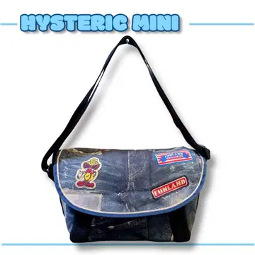 HYSTERIC MINI 히스미니 데님 프린트 숄더백