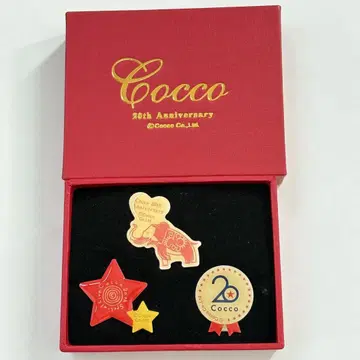 Cocco 코코 20주년 기념 핀 배지