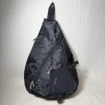 90s 00s Champion 원숄더 Y2K 바디백 블랙