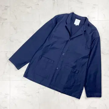B:MING by BEAMS 셔츠 자켓 코트 네이비 사이즈 L*HD378